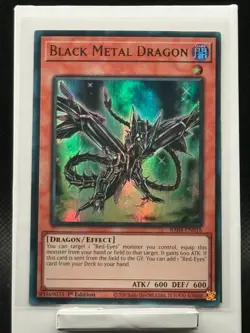 Yu-Gi-Oh! Black Metal Dragon 1st Edition Ultra Rare 25th Anniversary RA04-EN016 - Image 1
