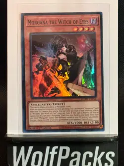 Yu-Gi-Oh! TCG Morgana the Witch of Eyes DUAD-EN026 1st Edition Super Rare - Image 1