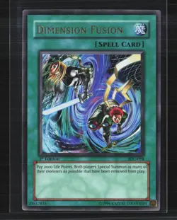 Yu-Gi-Oh! Invasion of Chaos Dimension Fusion 1st Edition #IOC-094 - Image 1