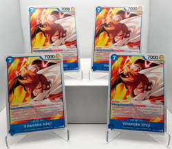 Vinsmoke Ichiji Playset - OP11-043 x4 - A Fist of Divine Speed - One Piece TCG - Image 1