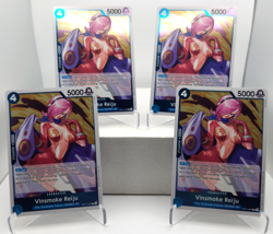 Vinsmoke Reiju Playset - OP11-047 x4 - A Fist of Divine Speed - One Piece TCG - Image 1