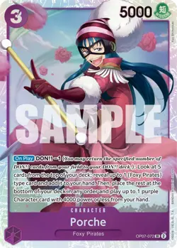One Piece TCG | Porche | OP07-072 | 500 Years in the Future | NM - Image 1