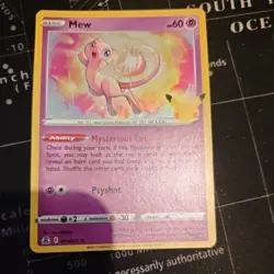 Pokemon TCG Mew 011/025 Celebrations 25th Anniversary Card - Image 1