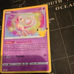 Pokemon TCG Mew 011/025 Celebrations 25th Anniversary Card - Image 3