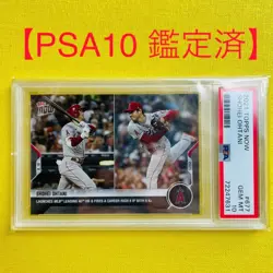 PSA10 Shohei Ohtani 40th Home Run 8th Win MLB Card Topps Now - Image 1