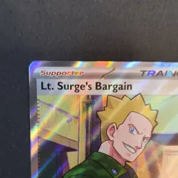 Pokemon Lt. Surge's Bargain 170/132 Me01: Mega Evolution Ultra Rare Holo Card - Image 2