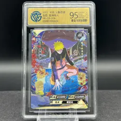 Naruto Uzumaki NR-CR-008 Graded CCG 9.5 Naruto Kayou Card - Image 1