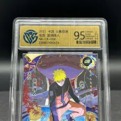 Naruto Uzumaki NR-CR-008 Graded CCG 9.5 Naruto Kayou Card - Image 3