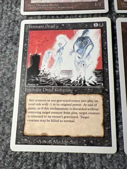 Magic the Gathering: 1995-1997 4 Card Lot - Image 2