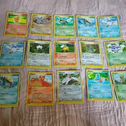 Pokemon e-Reader lot 70x mixed lot vintage cards rayquazza played cards - Image 5