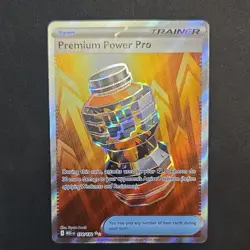 Pokemon Premium PowerPro 174/132 Me01 Ultra Rare Holo Trainer Card - Image 1