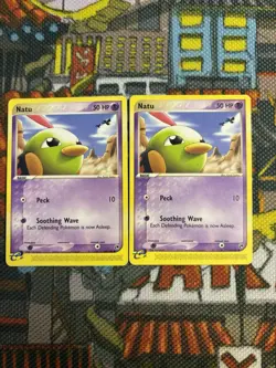 NATU - 69/100 - EX Sandstorm Common Pokemon Card (x2) - Vintage - Set Of 2 🔥💎 - Image 1