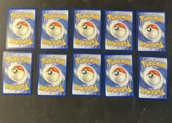 Pokemon 151 10 Card Lot All COMMONS AND UNCOMMONS NO HOLOS ELECTABUZZ EEVEE TCG - Image 3