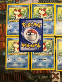 GOLDEEN - 53/64 - Jungle - Pokemon Card (x8) - Common - WOTC - Set Of 8 💎🔥 - Image 4