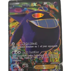 Gengar EX 114/119 Ultra Rare Full Art Holo XY Phantom Forces Pokemon Card - Image 1