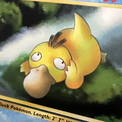 Misty's Psyduck 054/132 Gym Heroes Regular Common Vintage TCG Pokemon Card MP - Image 2