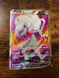 Hisuian Zoroark V SWSH297 SWSH: Sword & Shield Promo Cards Holo - Image 1