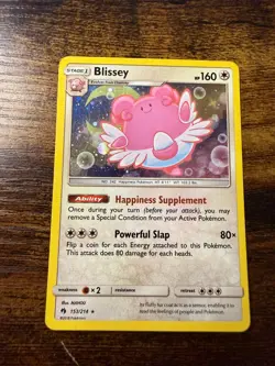Blissey - (Cosmos Holo) 153/214 Miscellaneous Cards & Products Holo LP - Image 1