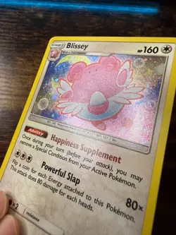Blissey - (Cosmos Holo) 153/214 Miscellaneous Cards & Products Holo LP - Image 2