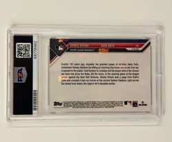 PSA10 Graded Topps Now MLB Shohei Ohtani Card 143 - Image 2