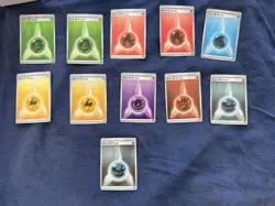Pokemon Black Bolt White Flare Complete Set Holo Energy Lot Of 11 Cards - Image 1