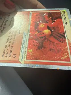Magmar ex 100/109 Ultra Rare Holo EX Ruby & Sapphire Pokemon Card 2003 - Image 4