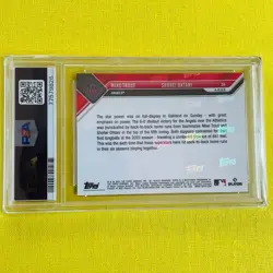 PSA10 Serial Number Shohei Ohtani Trout Topps Now Card - Image 2