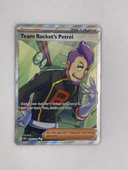 Team Rockets Petrel Card 226/182 Destined Rivals Pokemon TCG - Image 1