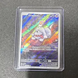Pokemon Greavard 130/198 SV01 Holo Rare Scarlet & Violet Base Set TCG Card - Image 1