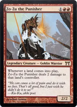 Magic: The Gathering Zo-Zu the Punisher Champions of Kamigawa - Image 1