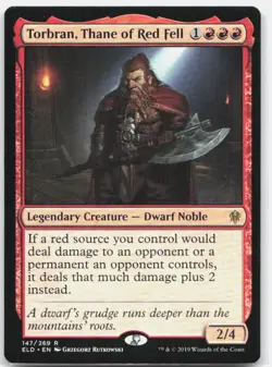 Torbran, Thane of Red Fell *Regular* ELD 147 NM-LP - Image 1