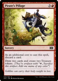 X 1 Pirate's Pillage NM-M 2x2 120 MTG Magic The Gathering - Image 1