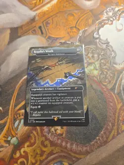 Regalla's Wrath Tarrian's Soulcleaver MTG Secret Lair - NM - - Image 1