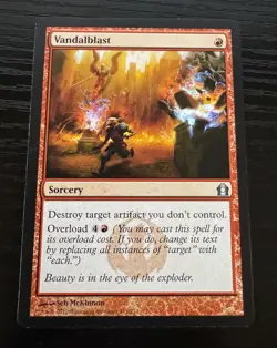 Vandalblast - Return to Ravnica MTG Magic the Gathering - Image 1
