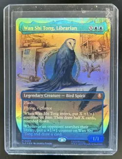 2025 Magic The Gathering Wan Shi Tong, Librarian Surge Foil #320 - Image 1