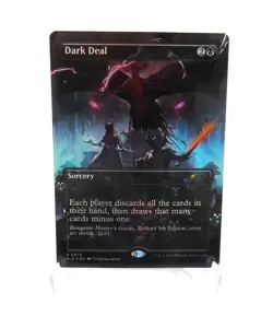 Dark Deal 0873 Borderless Rainbow Foil D & D Secret Lair MTG NM / M - Image 1