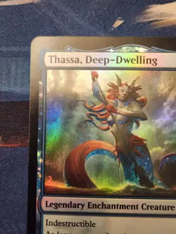 MTG - Thassa, Deep-Dwelling - Theros Beyond Death Promo Pack FOIL NM - Image 3