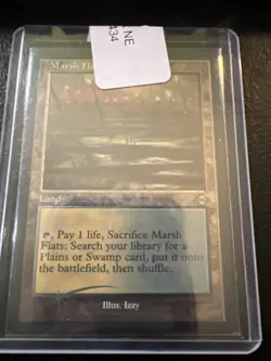 MTG Modern Horizons 2 Marsh Flats Retro Frame Foil Etched x 1 NM - Image 1