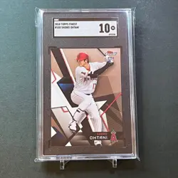 SGC10 Shohei Ohtani Rookie Card 2018 Topps Finest 100 - Image 1