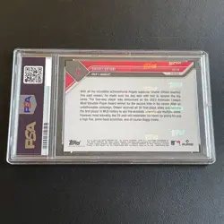 PSA10 Shohei Ohtani Card 2023 Unanimous MVP MLB topps - Image 2
