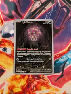 (ENGLISH) Spiritomb Illustration 148/132 Rare Mega Evolution NM pokemon card - Image 2
