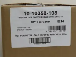 2026 Pokemon Series 1 First Partner Illustration Booster Collection Box Case (b) - Image 1