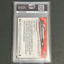 PSA9 Shohei Ohtani Rookie Card 2018 Topps Chrome Update HMT32 - Image 4