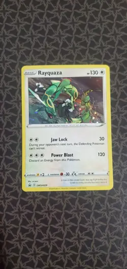 Pokemon Rayquaza - Promo SWSH: Sword & Shield Promo Cards SWSH029 NM - Image 1