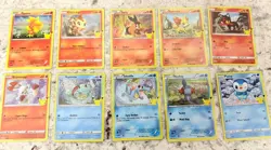 Pokemon TCG 2021 McDonald’s 25th Anniversary Promo Full Set Holo & Non Holo (50) - Image 2
