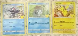 Pokemon TCG 2021 McDonald’s 25th Anniversary Promo Full Set Holo & Non Holo (50) - Image 4