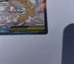 Mega Dragonite EX Full Art Holo Pokemon TCG Card 290/217 Stage 2 English - Image 5