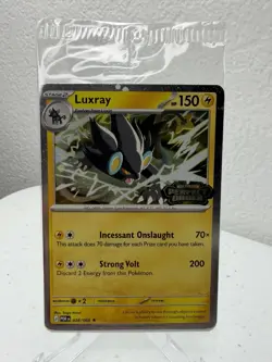 Sealed Pokemon Luxray 028/088 Perfect Order Best Buy Stamped Promo NM Mint - Image 1