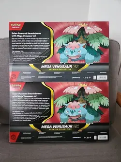 2x Pokemon TCG: Mega Venusaur ex Premium Collection - Factory Sealed Box LOT - Image 2