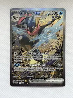 Pokemon TCG Greninja Ex 132 Scarlet & Violet Promo English - Image 1